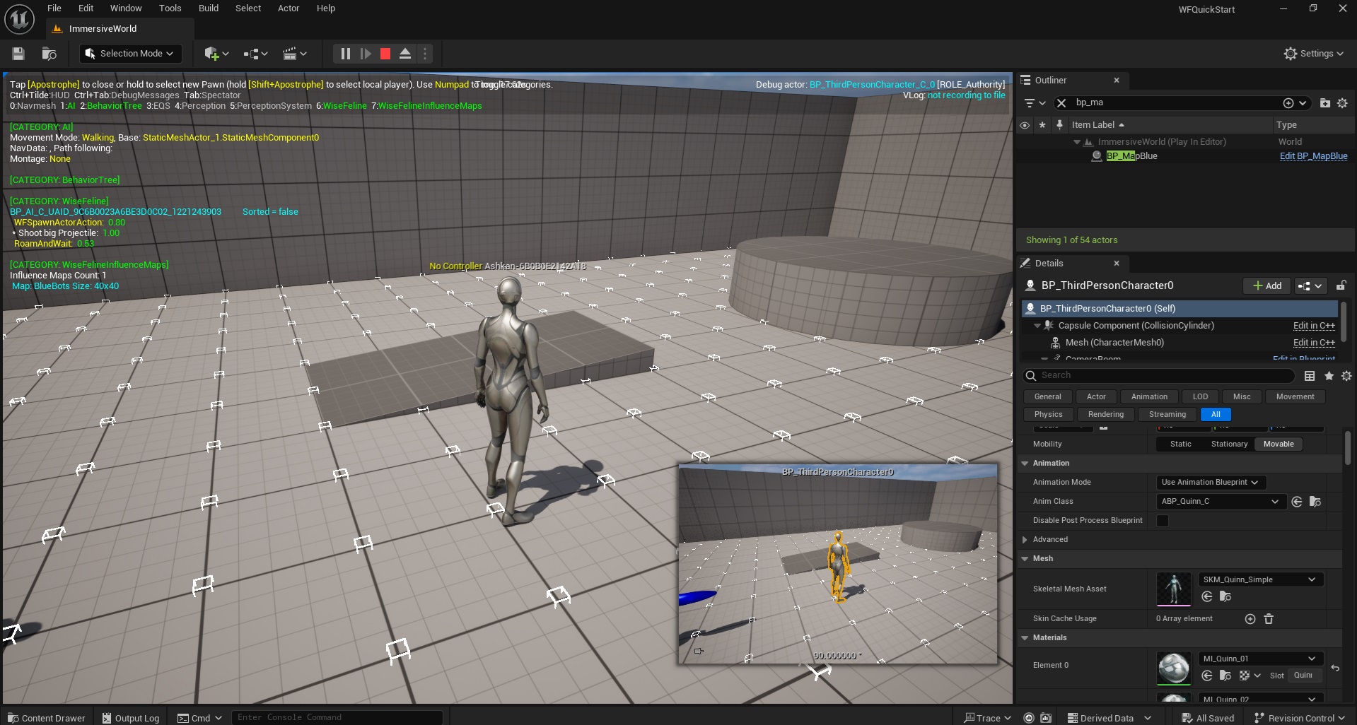 Advanced version with influence maps | Wise Feline Utility AI